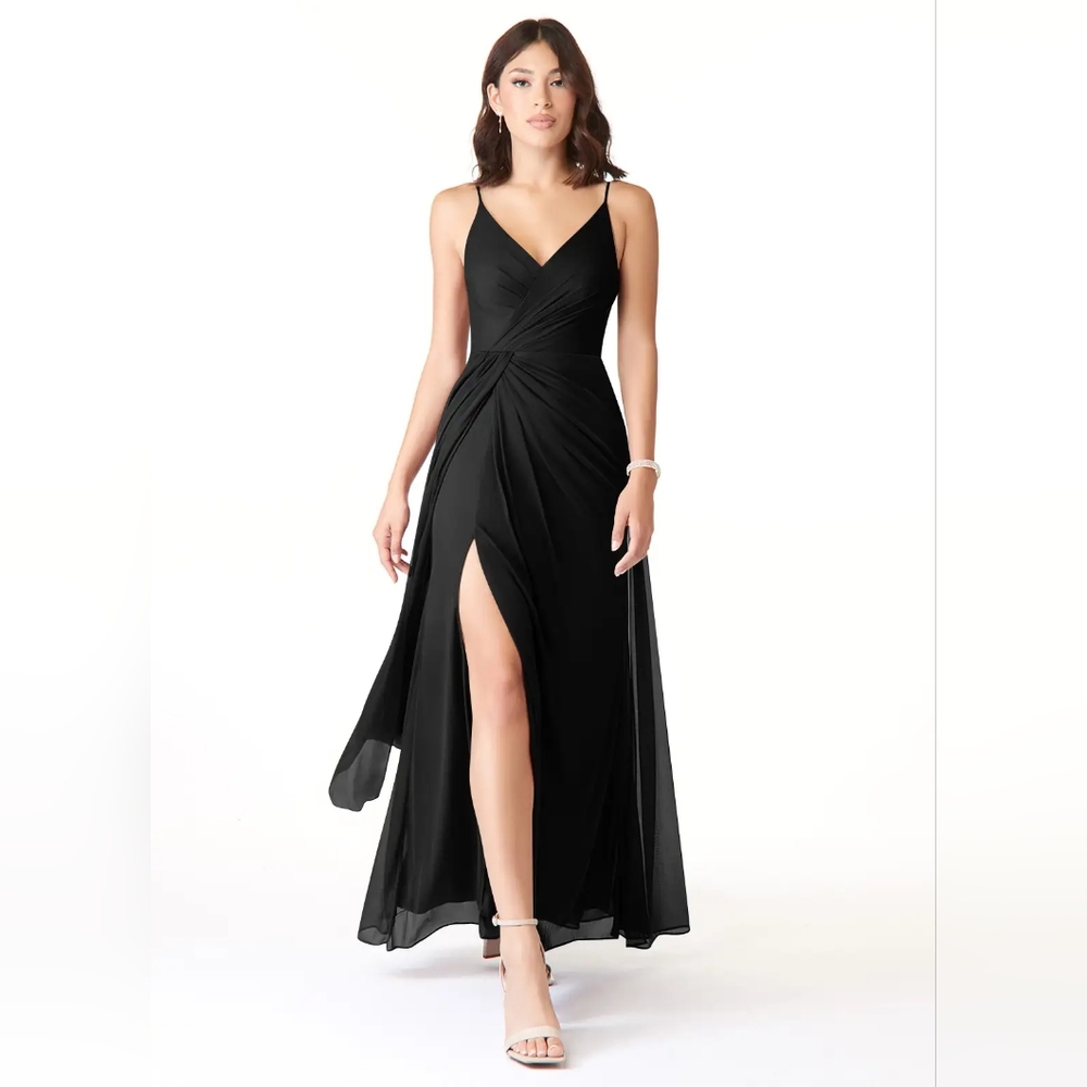 AZAZIE Evalin Black Dress Size 0